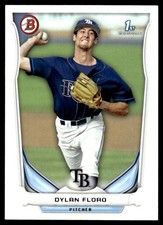 Dylan Floro 2014 Bowman #BP16 Tampa Bay Rays MLB READ FREE SHIPPING AutographDen