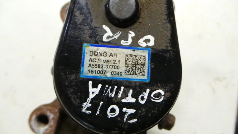 KIA OPTIMA 1.6 CRDi MK2 JF 2017 pinza de freno eléctrica trasera para conductores A5582-37700 Foto 3 de 4