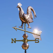 Linneborn 3D Banderuola in Rame Wfkm569P Con Supporto Universale. Indicatore Di 