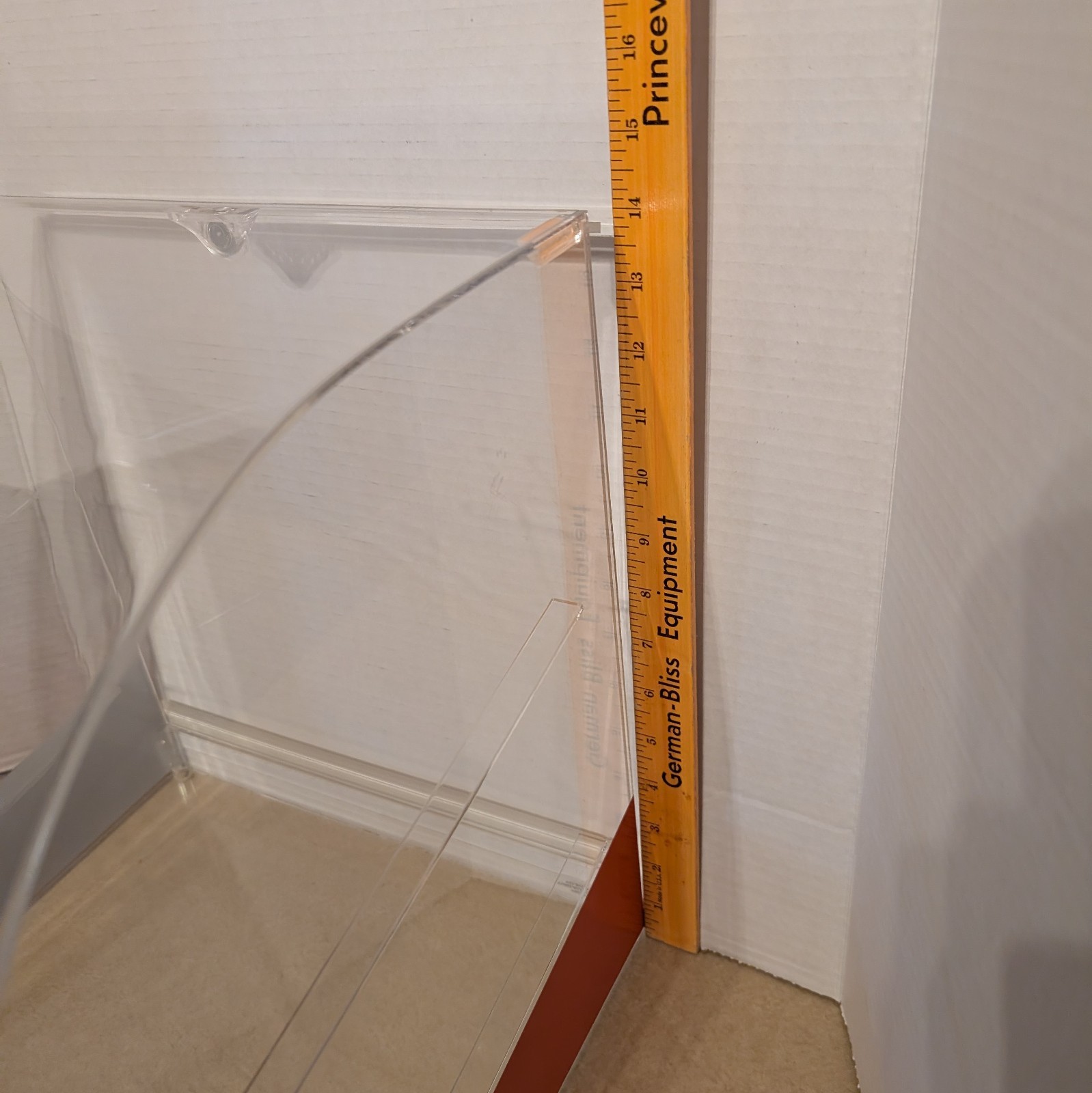 Otis Spunkmeyer Bakery Display Case Countertop Clear Dome Rear Door (no tray)