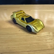 1969 Sizzlers 6501 Angelino M70 Redline Gold Color Hot Wheels Mattel-Non Working
