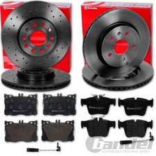 brembo BREMSSCHEIBEN + BEL&Auml;GE VORNE + HINTEN f&uuml;r MERCEDES GLC X253 C253 W253