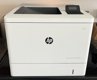 HP Color LaserJet M553 Printer - 6044 Total Pages - All New Toners Included