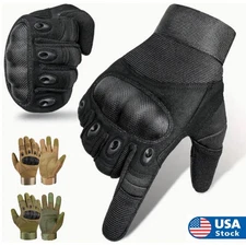 Tactical Combat Shooting Gloves Camo Breathable Touch Screen Full Finger Gloves