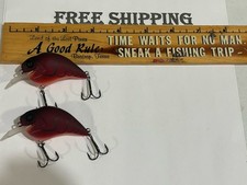 LOT OF 2 STW Megabass S Crank 1.2 SQUARE BILL CRANKBAITS GREAT COLOR LURES