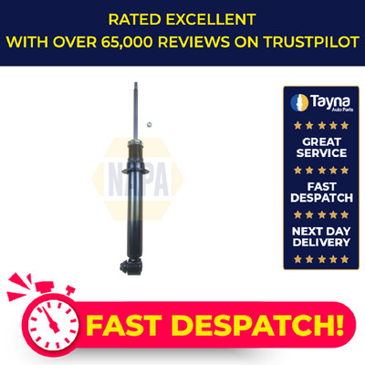 2x Shock Absorbers (Pair) fits BMW 518D F10 2.0D Rear 13 to 16 Damper NAPA New