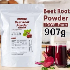 2LBS Organic Beet Root Powder Beta Vulgaris Non-GMO Nitric Oxide Superfood Juice