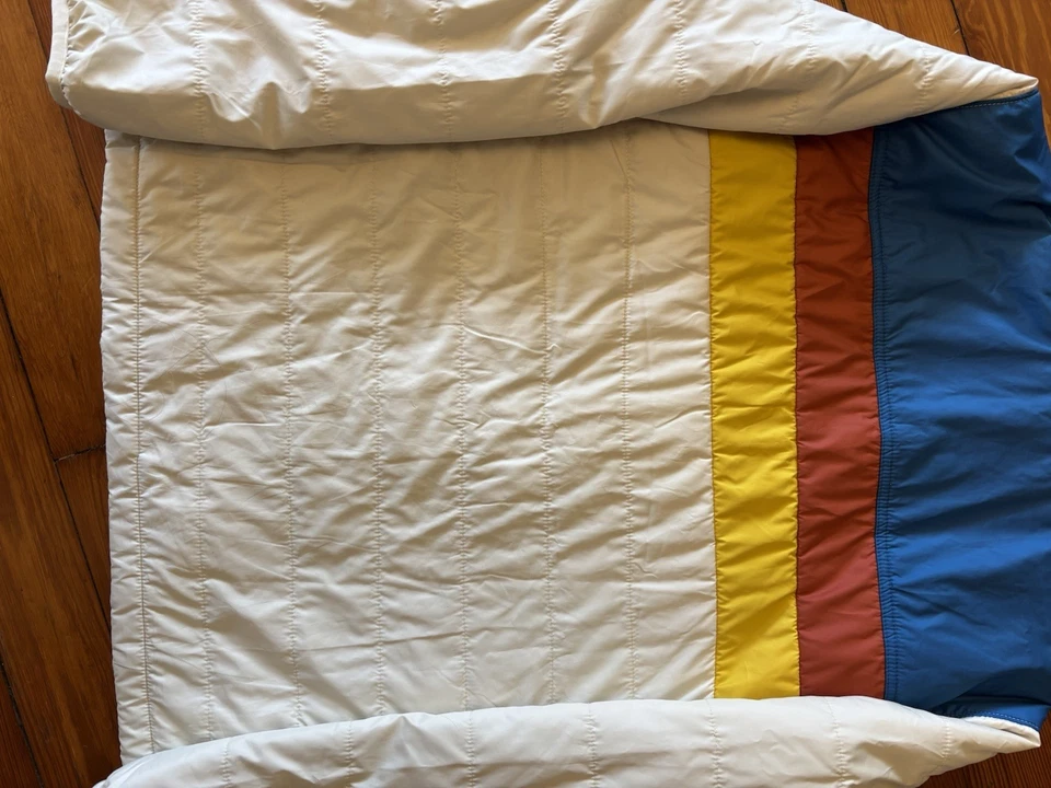 Chaqueta acolchada clásica de montaña para mujer L.L.Bean azul marino/natural 3X Plus Foto 4 de 4