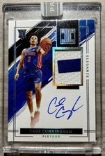 Rookie Impeccable Cade Cunningham Elegance RPA On Card Auto White Box 1/1