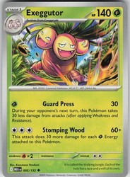 Exeggutor 005/132 Mega Evolution Uncommon