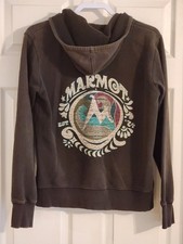 Marmot Women Size Large Gray Full Zip Hoodie