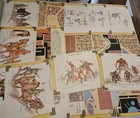 TSR Inc. Illustration Fantasy Poster Art Print Lot Of 22 8.5x11