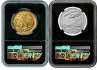 2026 W Walking Liberty Gold Coin &Silver Medal Set NGC SP70 W/OGP FDI #2830B — photo 2