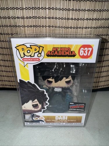 Funko Pop! My Hero Academia - Dabi #637 New York Comic Con Figure W/Protector
