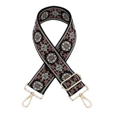 Purse Strap Replacement Crossbody Adjustable Woven Bag Strap