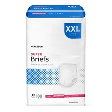 McKesson Incontinence Brief XXL Bariatric BR30646 48 Ct