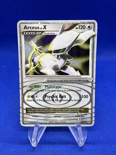 2009 Pokemon Platinum Arceus LV.X 96/99 Ultra Rare MP/HP