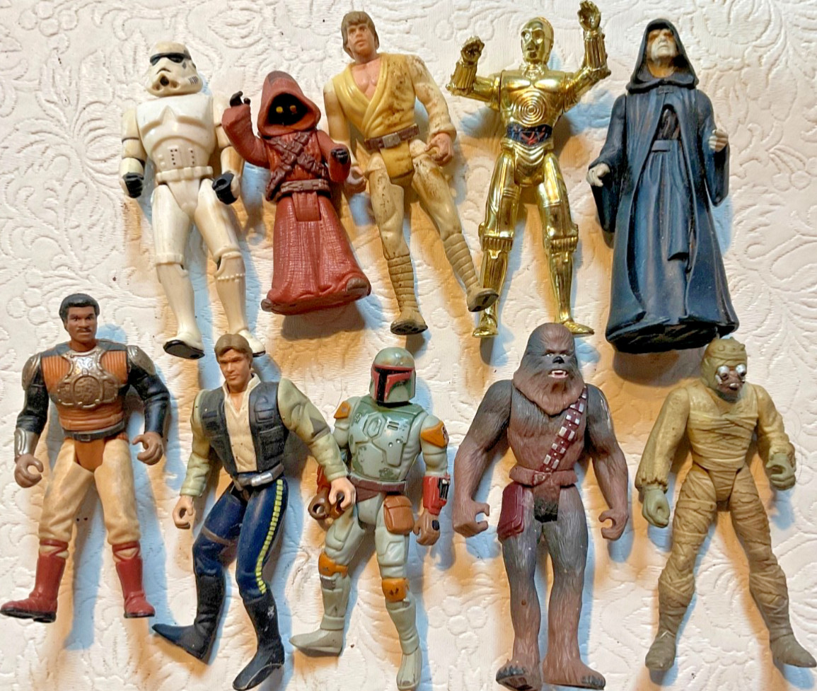 Vintage Kenner Star Wars Action Figure Lot (1977&ndash;1985) &ndash;