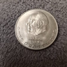 DDR Münze 1973 Otto Grothewohl 20 Mark