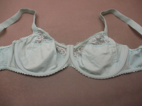 44C Prima Donna Damen blau Spitze ungefüttert Bügel Rückenverschluss Halb BH 10H - Bild 9 von 9