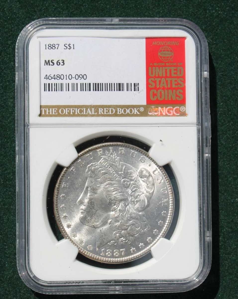 MS 63 Graded 1887 Year Morgan US Dollars (1878-1921) for sale | eBay