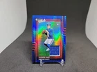 2025 Donruss Optic Blue Hyper Donruss Threads Jaxson Dart RC New York Giants