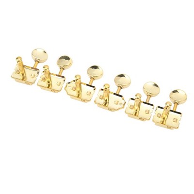 6x String Tuning Key Retro Style Metal Delicate Tuning Pegs Replacement For NEW