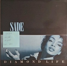 Sade Diamond Life Vinyl Record EX/EX EPC26044 1984