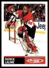 Patrick Lalime 2002-03 Topps Total #358 Senators NHL READ FREE SHIP AutographDen