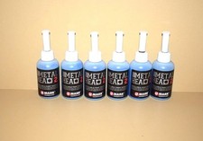6 Metal Head2 Paint Markers 2 Oz Blue Metal Marking Auto Salvage Concrete Lumber