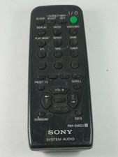 Sony RM-SMG1 System Audio Remote Control