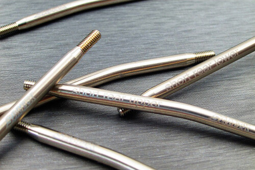 Samix Titanium 288mm Middle Wheelbase High Clearance 4pcs Link Kit #SCX2-5025SRS - Picture 4 of 4