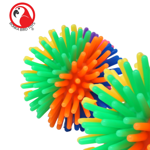 3302 Spike Ball Small Bird Parrot Toy Part craft parrot cage toys cages plastic - Picture 9 of 11