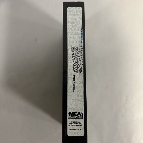 Back to the Future Beta (Not VHS) MCA Betamax Short Box *Error Label* rare htf - Picture 11 of 13
