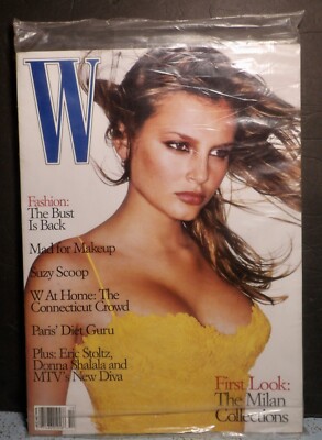 OCTOBER 1994 W MAGAZINE BRIDGET HALL DONNA SHALALA  NEW SEALED