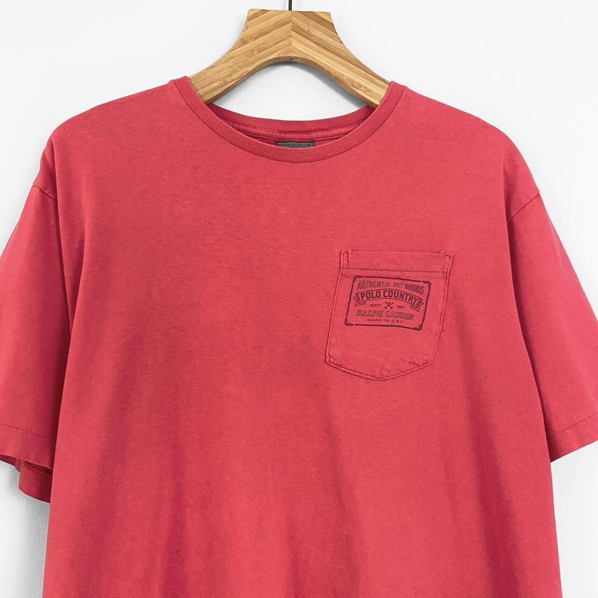 Vintage Polo Country Authentic Dry Goods Pocket T Shirt Vintage Polo Country Authentic Dry Goods Pocket T Shirt