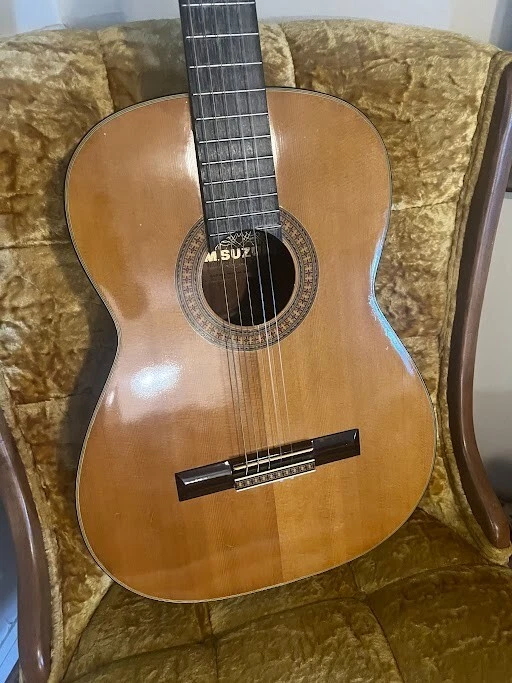 Suzuki - SG-104 - Classical guitar - Japan 1970 w/ Hard Case - Image 4 of 4