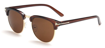 New James Bond Spectre Sunglasses Men 007 Secret Agent Polarized Brown 