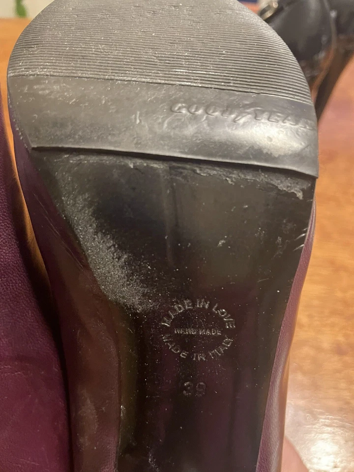 Tacones italianos de cuero Georgina Goodman Foto 4 de 4