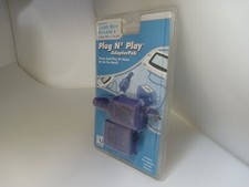 NEW Clear Purple AC Home  12V Car Power adapter charger for Gameboy advance O10