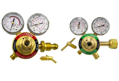#ad #ad Gas Regulator Oxygen Acetylene Set Heavy Duty Compatible with Victor Regulators $198.88