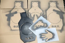 OST Compact Silhouette Kit Target Stencil paper cardboard targets