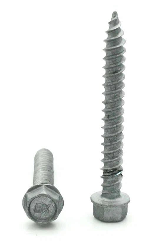#9-15 Cabezal de arandela hexagonal Tornillo para techos Metal a madera Climaseal Seleccionar longitud y cantidad Foto 3 de 3