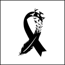 Every Child Matters Awareness Ribbon Vinyl Decal