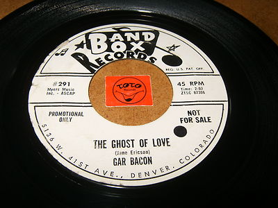 GAR BACON - THE GHOST OF LOVE - THE GIFT OF TIME  - LISTEN - HALLOWEEN POPCORN