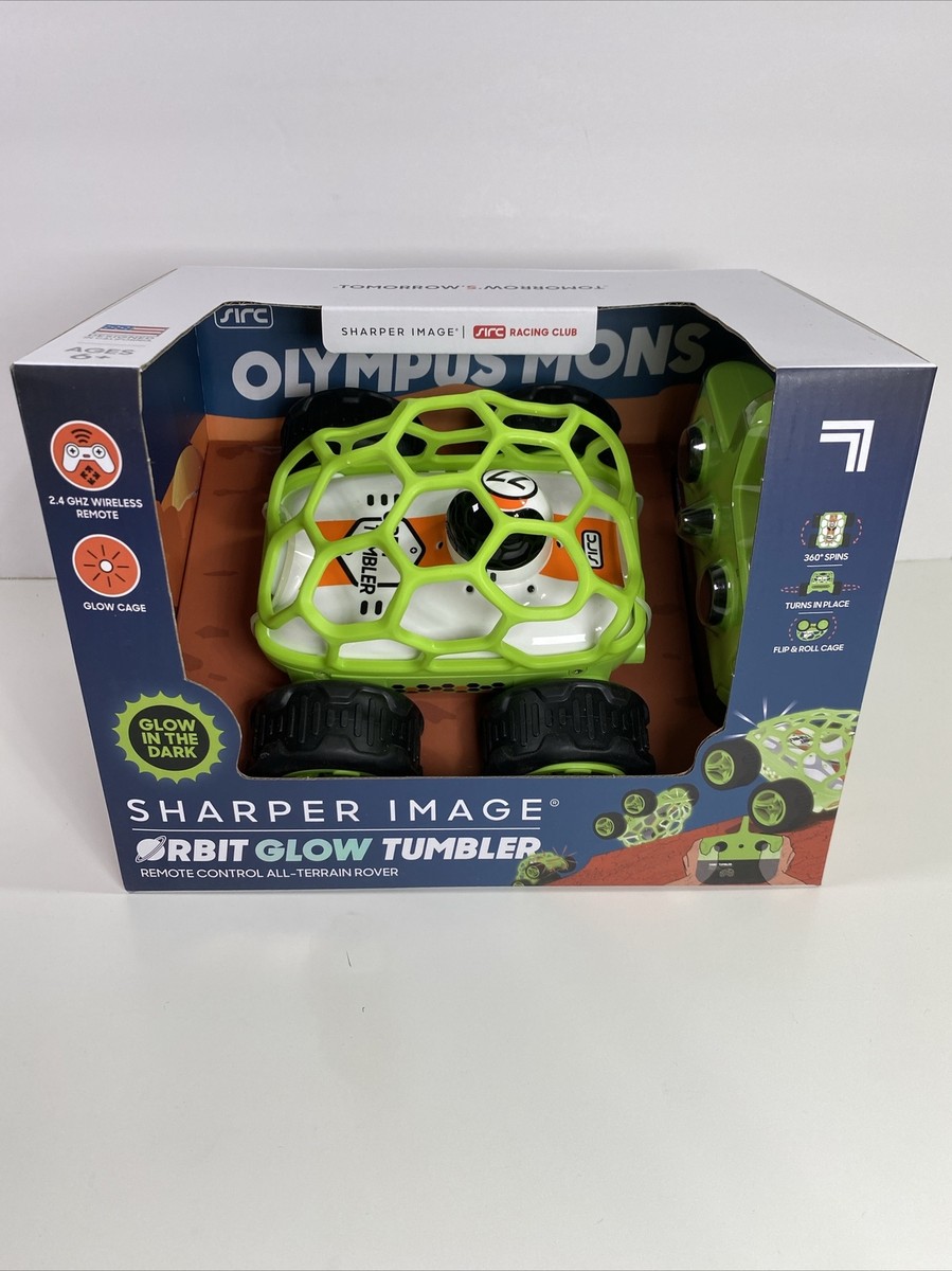 NEW Sharper Image Orbit Tumbler Glow-In-The-Dark Rover