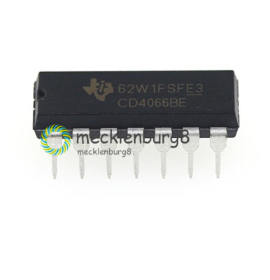 10PCS CD4066 TI DIP-14 CMOS QUAD BILATERAL SWITCH NEW IC NEW