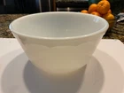 Continental Can Company-Milk Glass Bowl-8 inch diameter-Scalloped Raised Edge