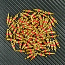 100 Pcs Valve Stem Core Tire Pressure Sensor Cores Tpms Universal Bulk Lot