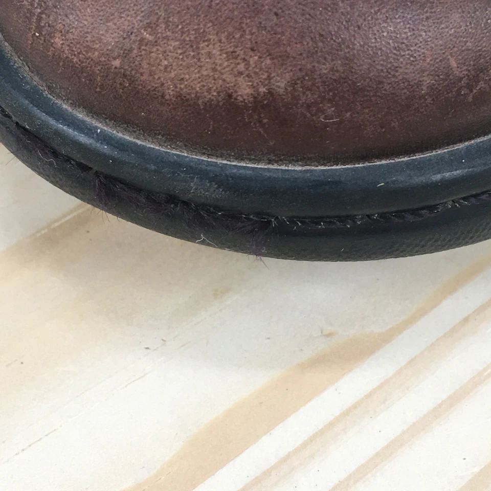 Sandalias Clarks Mujer 6 M Informales Cómodas Sin Cordones Mules 70402 Marrón Cuero Tacones Foto 3 de 4